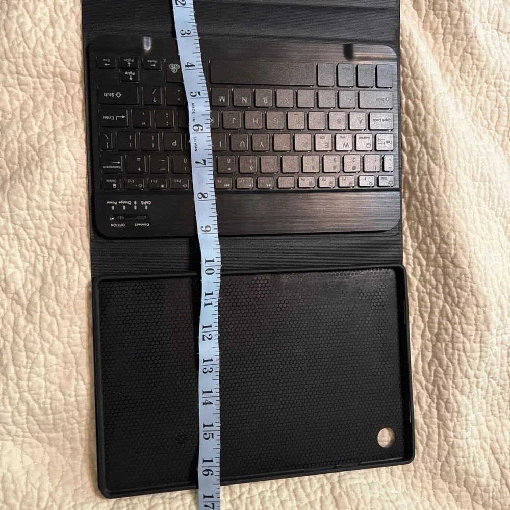 Case with Keyboard For 9.7'' IPAD Folio Leather Stand Cover Black